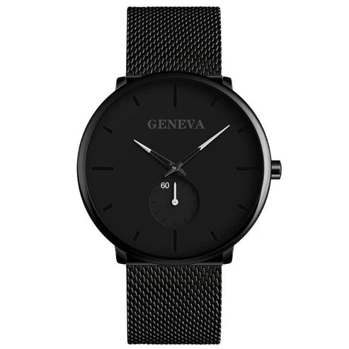 Mens Watch Quartz Stainless Steel