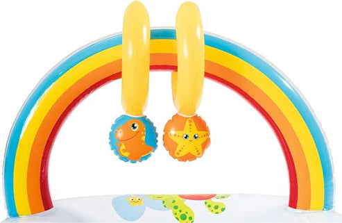 Bestway - Inflatable Baby Play Mat & Lounger with Rainbow Arch