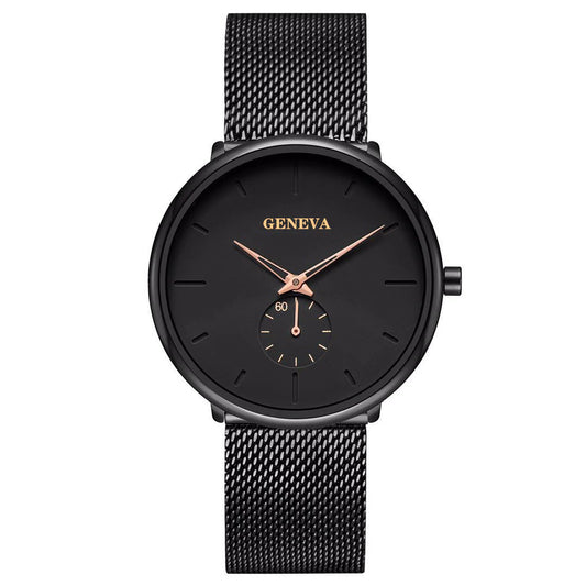 Mens Watch Quartz Stainless Steel