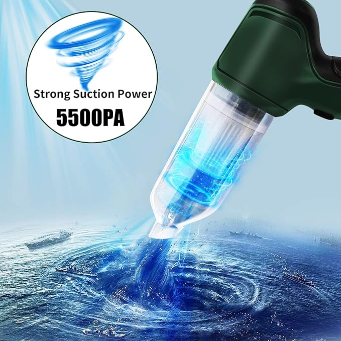 مكنسة كهربائية صغيرة محمولة باليد