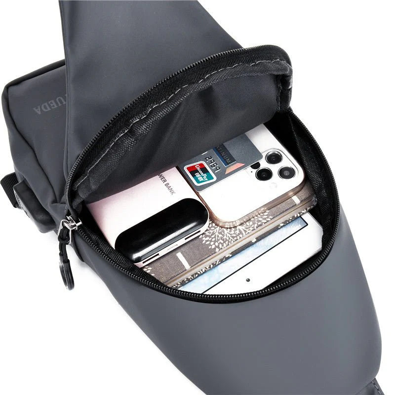 Unisex Chest Bag Casual Backpack Sports Function Oblique Shoulder Fashion Tactical Single Crossbody