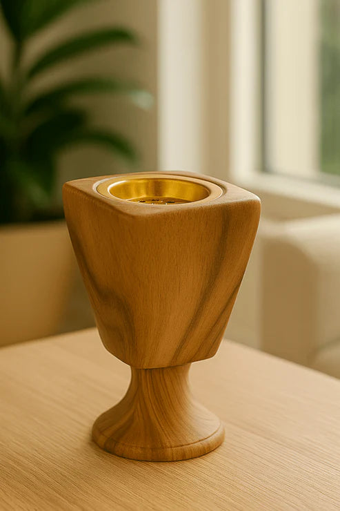 Square Wooden Bakhoor Holder
