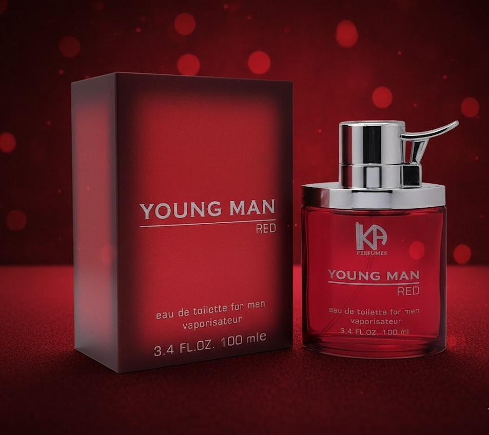 Young Man Red Eau de Toilette for Men
